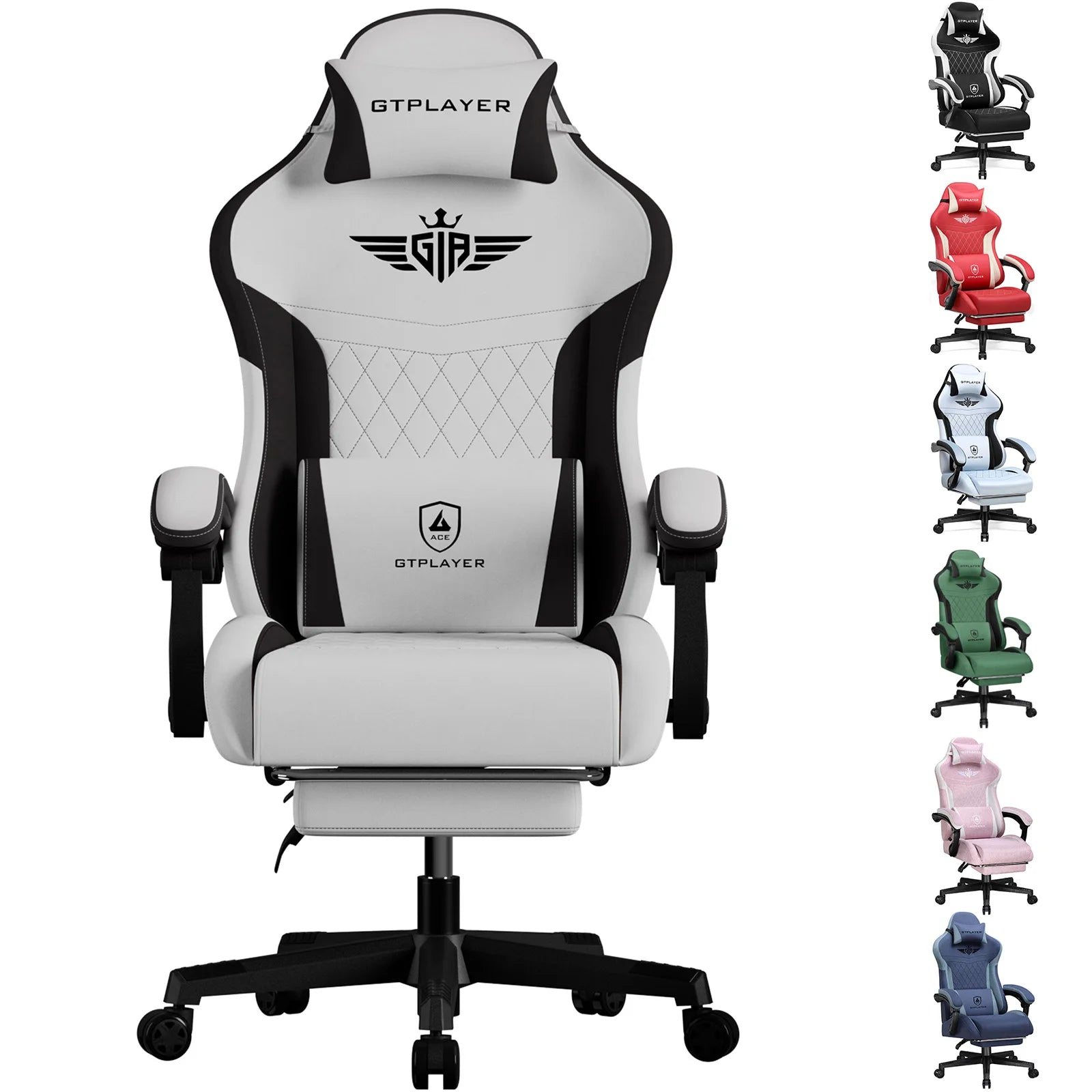 GTPlayer Ergonomic Fabric Gaming Chair
