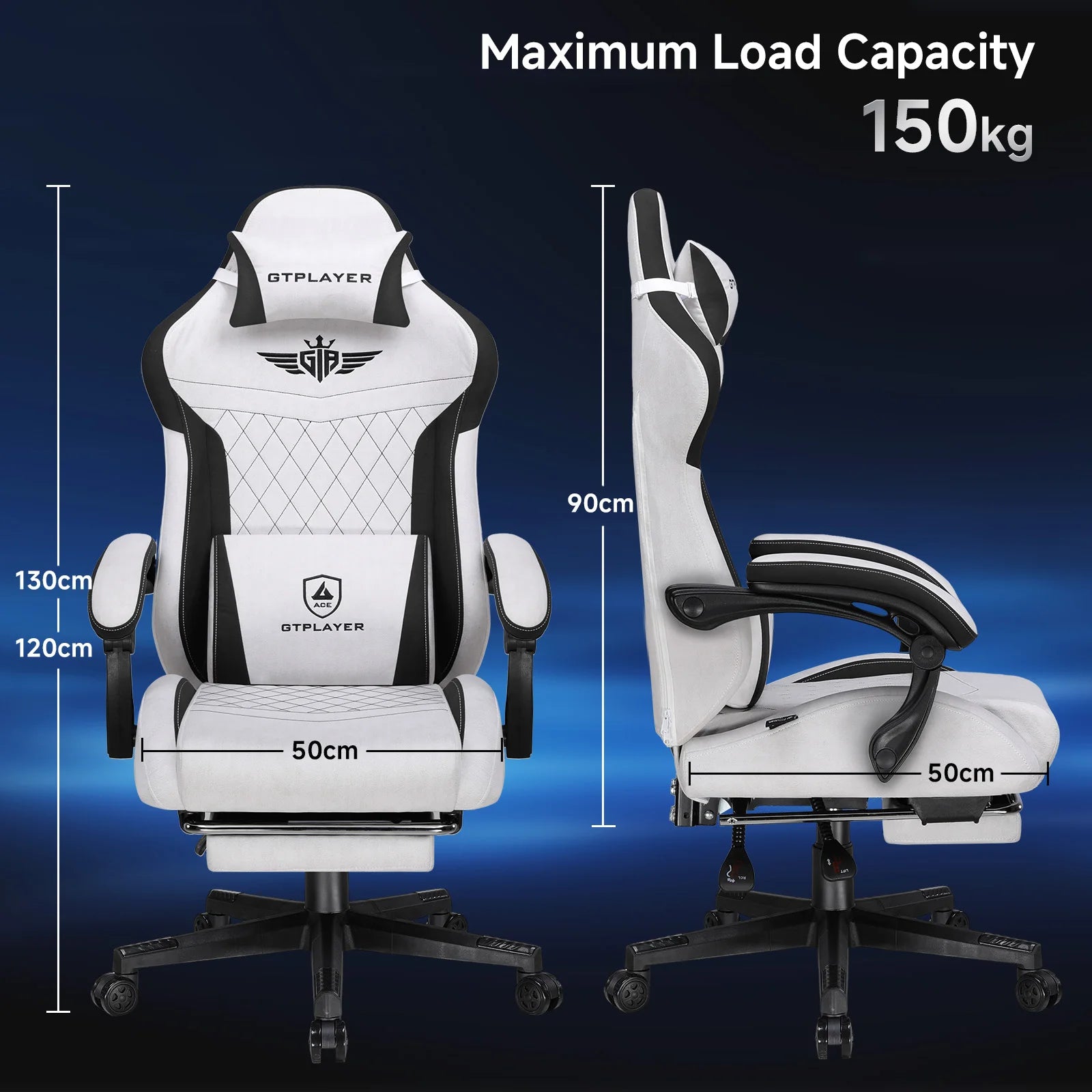 GTPlayer Ergonomic Fabric Gaming Chair