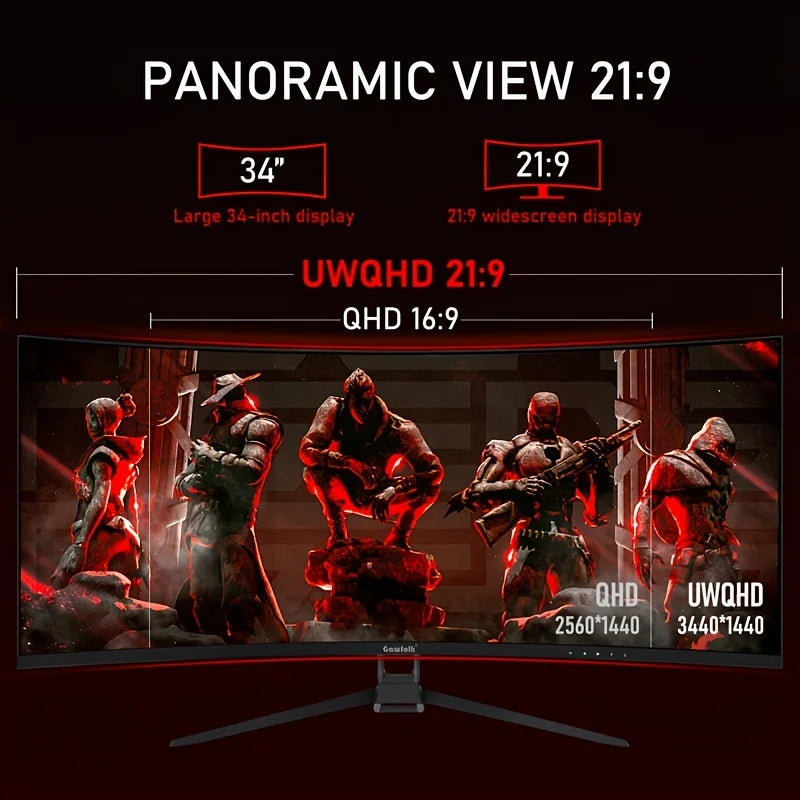 UltraCurve 34" | 4K 165Hz Curved Gaming Monitor