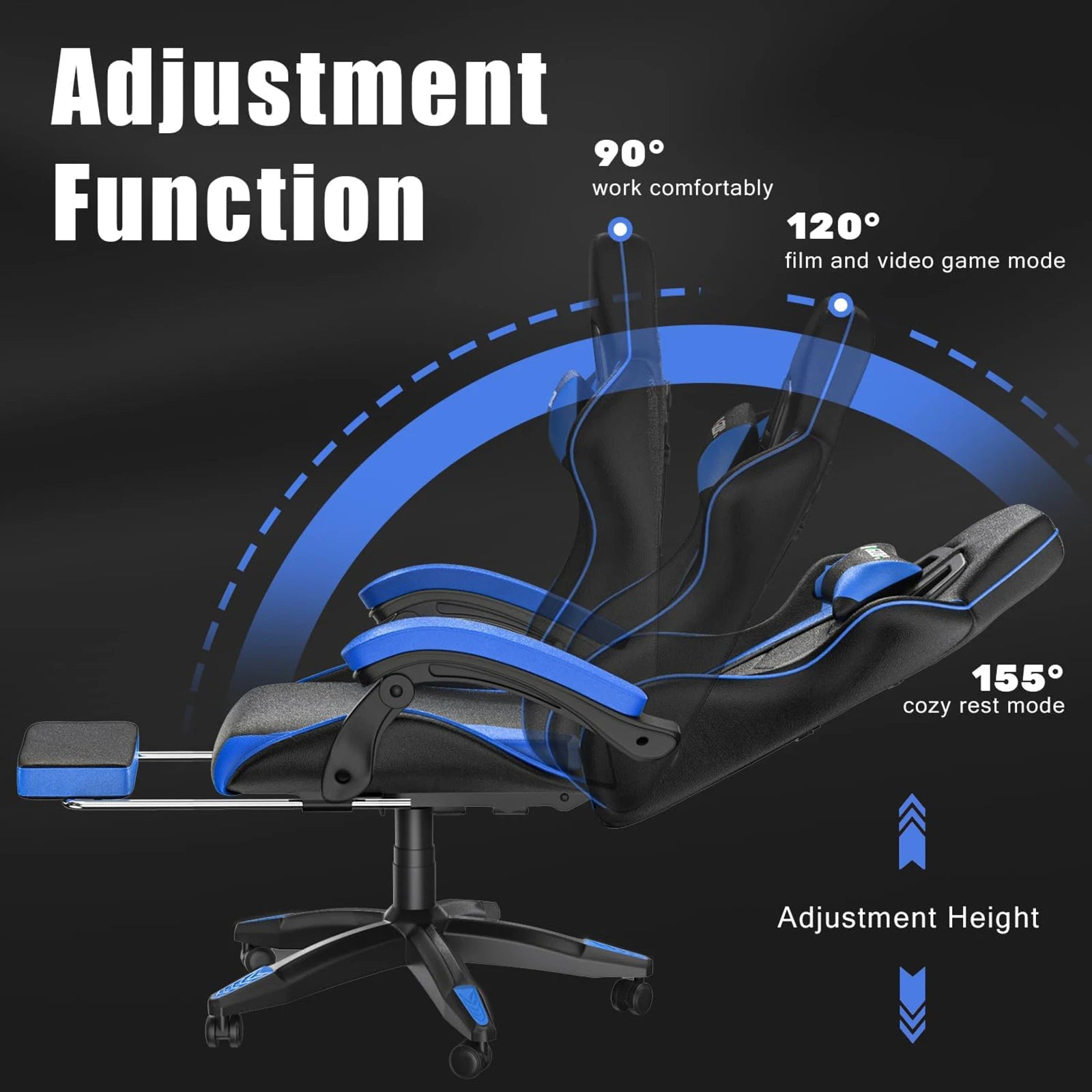 ShadowRest Ergonomic Gamer Seat