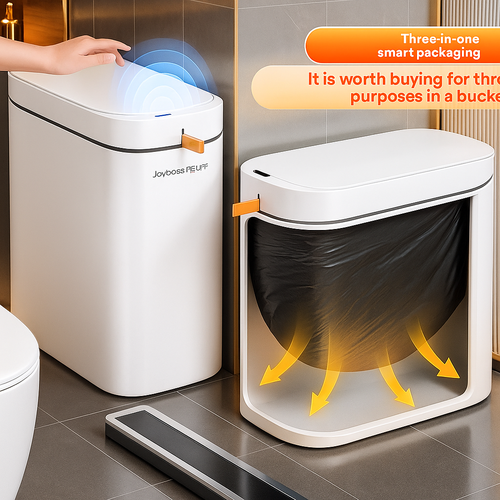 JOYBOS CleanSense | Smart Sensor Trash Can