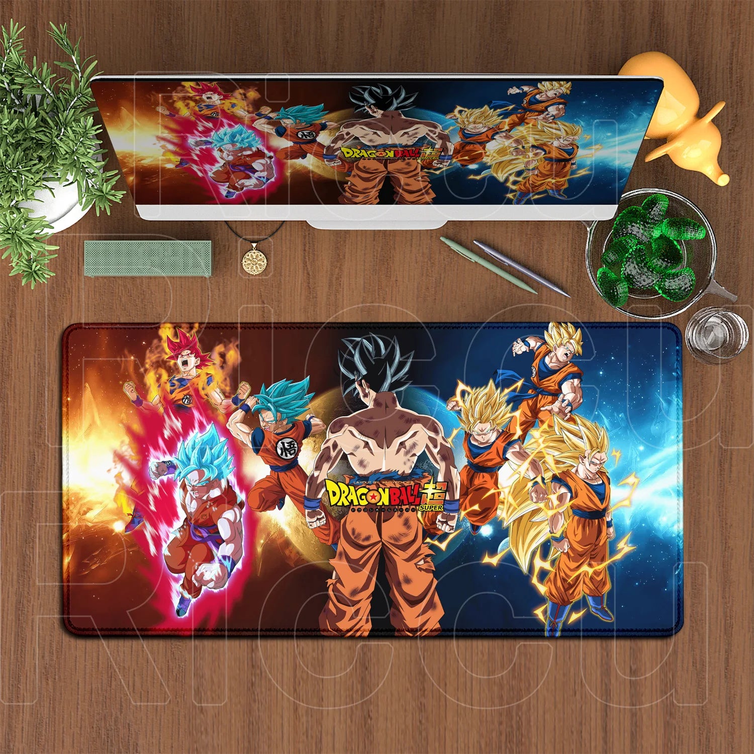 GokuForce XXL | Oversized Anime Gaming Deskmat