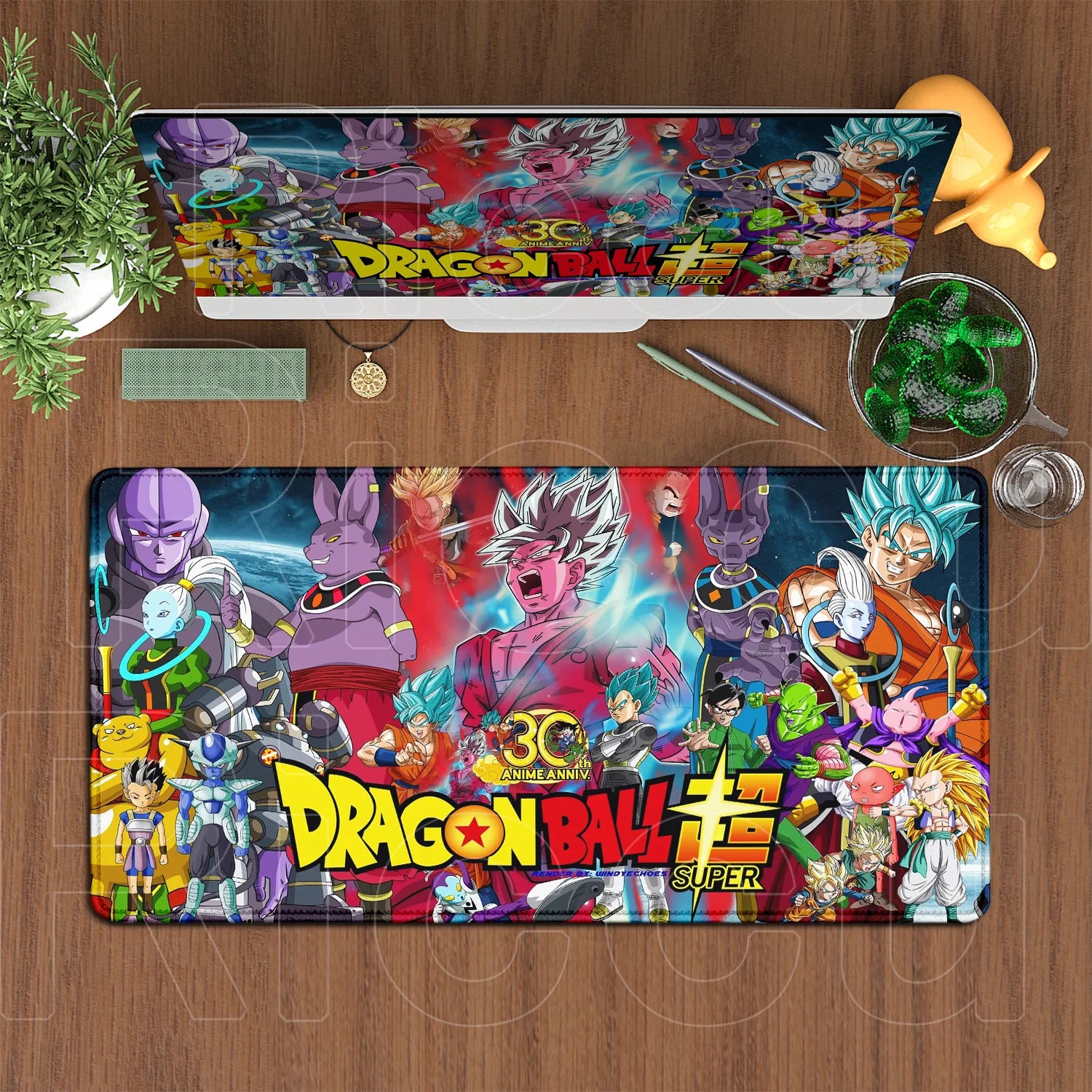GokuForce XXL | Oversized Anime Gaming Deskmat