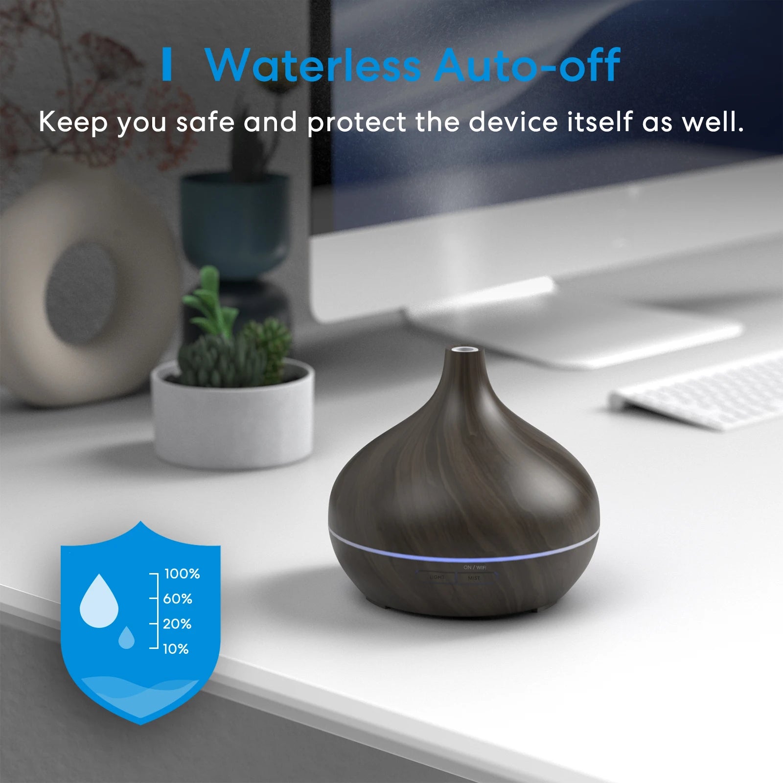 Meross Smart WiFi Essential Oil Diffuser (HomeKit Compatible)