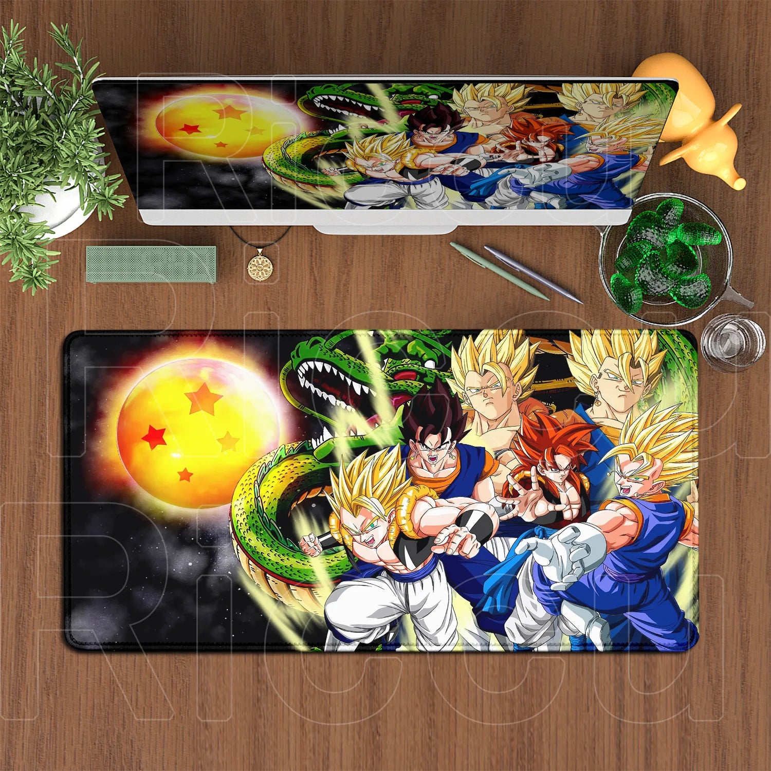 GokuForce XXL | Oversized Anime Gaming Deskmat