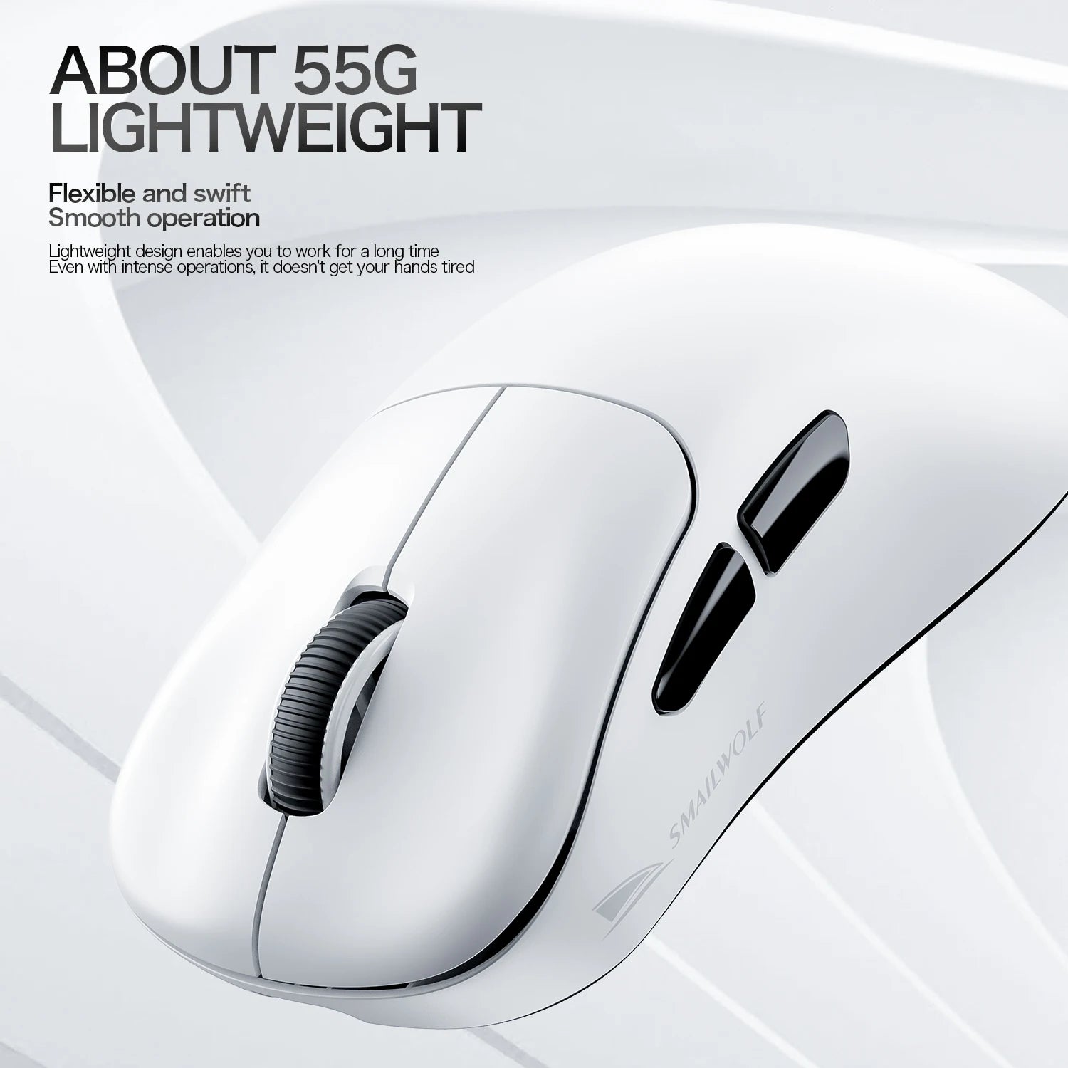 SMAILWOLF M5 | Tri-Mode RGB Wireless Gaming Mouse