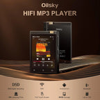 Oilsky DSD Pro | Leitor Hi-Fi Bluetooth + Wi-Fi