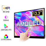 VisionTouch 13.3" | 4K OLED Portable Monitor