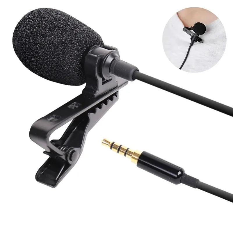 CEYYOR Wired Lavalier Microphone
