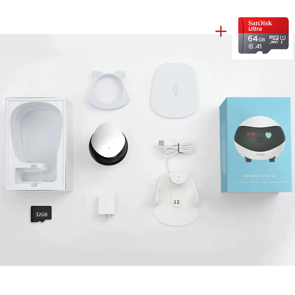 Enabot EBO SE | 360° Smart Pet Camera Robot