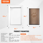 SucceBuy SafeFlap | Weatherproof Locking Pet Door