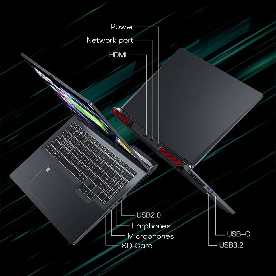 Xiaman 16" Pro Gaming Laptop