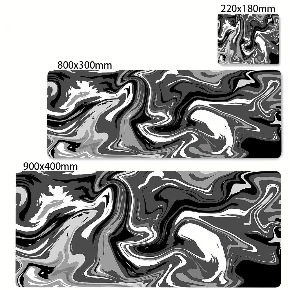 StrataPad XXL | Black & White Gaming Desk Mat