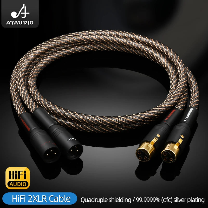 QED SilverShield | Cabo XLR HiFi Profissional
