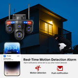 GEYUNE 35MP | 7-Lens WiFi PTZ Security Camera