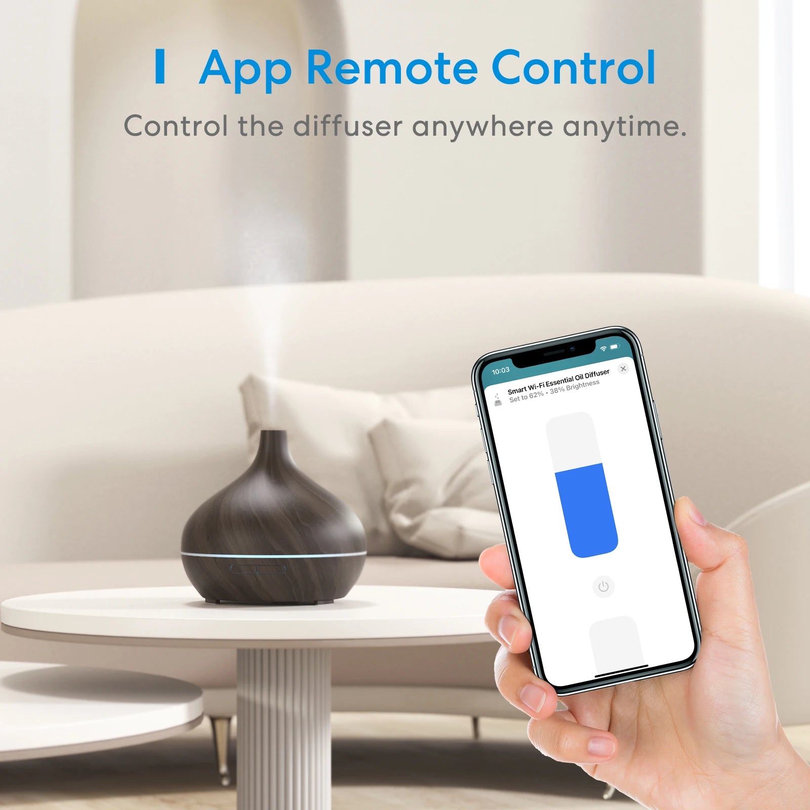 Meross Smart WiFi Essential Oil Diffuser (HomeKit Compatible)