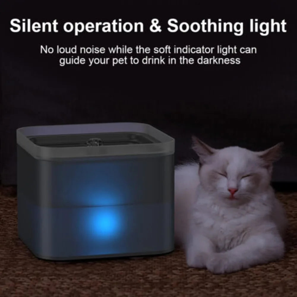 AquaPaw 2L | LED Pet Water Fountain