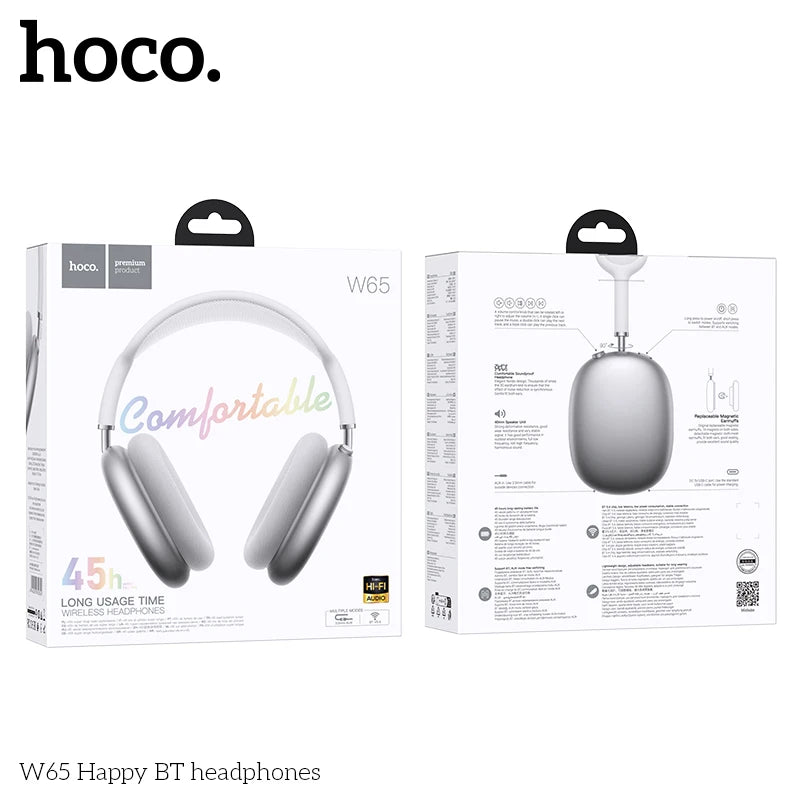 HOCO W65 | Bluetooth HiFi Over-Ear Headset