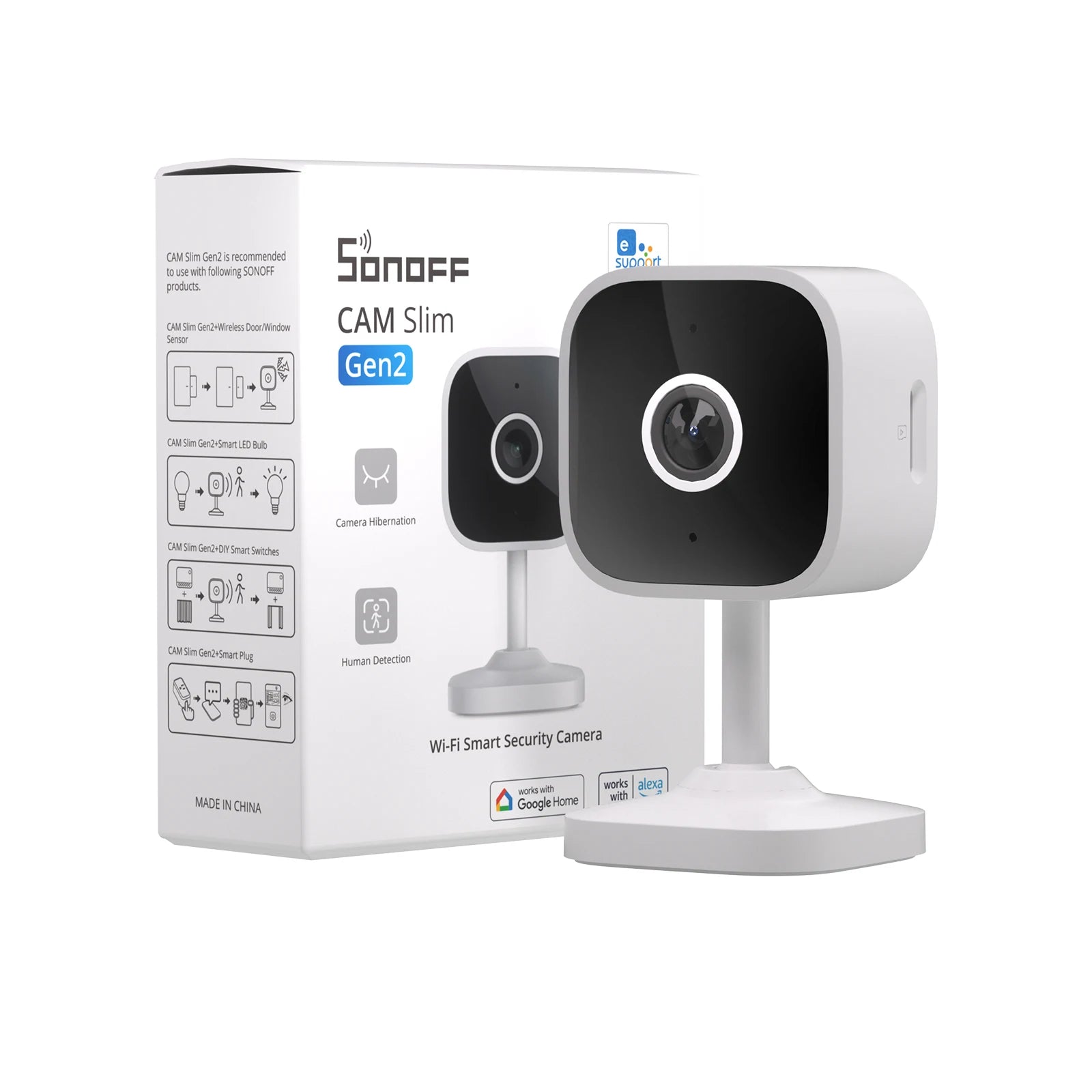 SONOFF CAM Slim G2 | Smart WiFi Security Camera