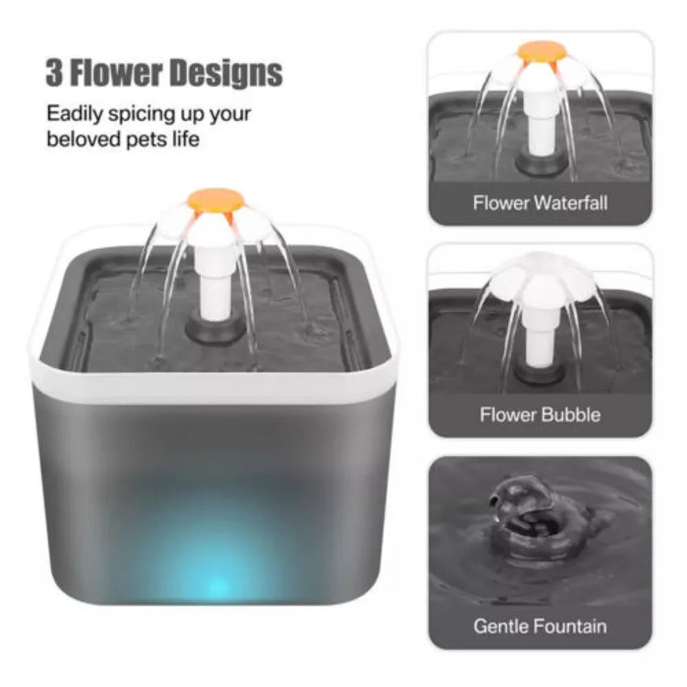 AquaPaw 2L | LED Pet Water Fountain