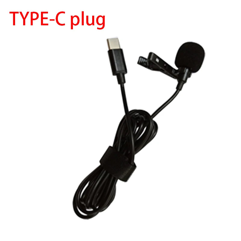 CEYYOR Wired Lavalier Microphone