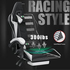 TurboSeat Pro | Ergonomic Gaming Chair with Footrest