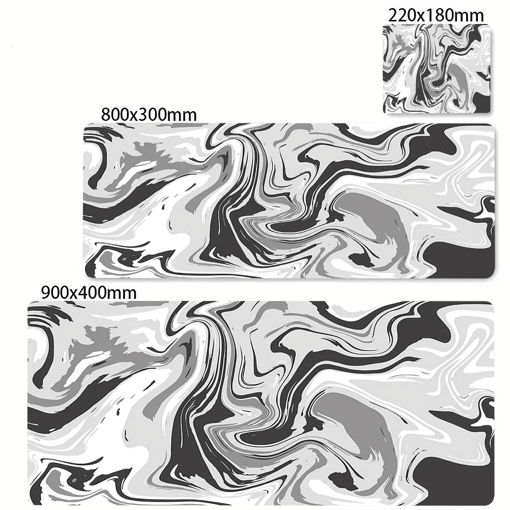 StrataPad XXL | Black & White Gaming Desk Mat