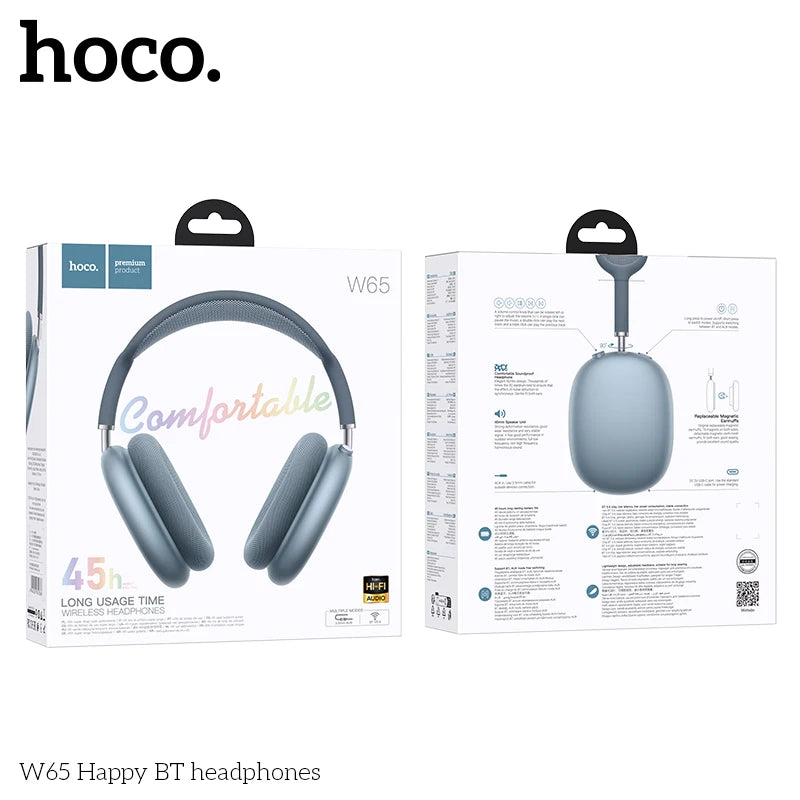HOCO W65 | Bluetooth HiFi Over-Ear Headset