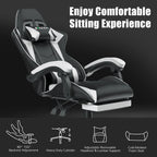 TurboSeat Pro | Ergonomic Gaming Chair with Footrest