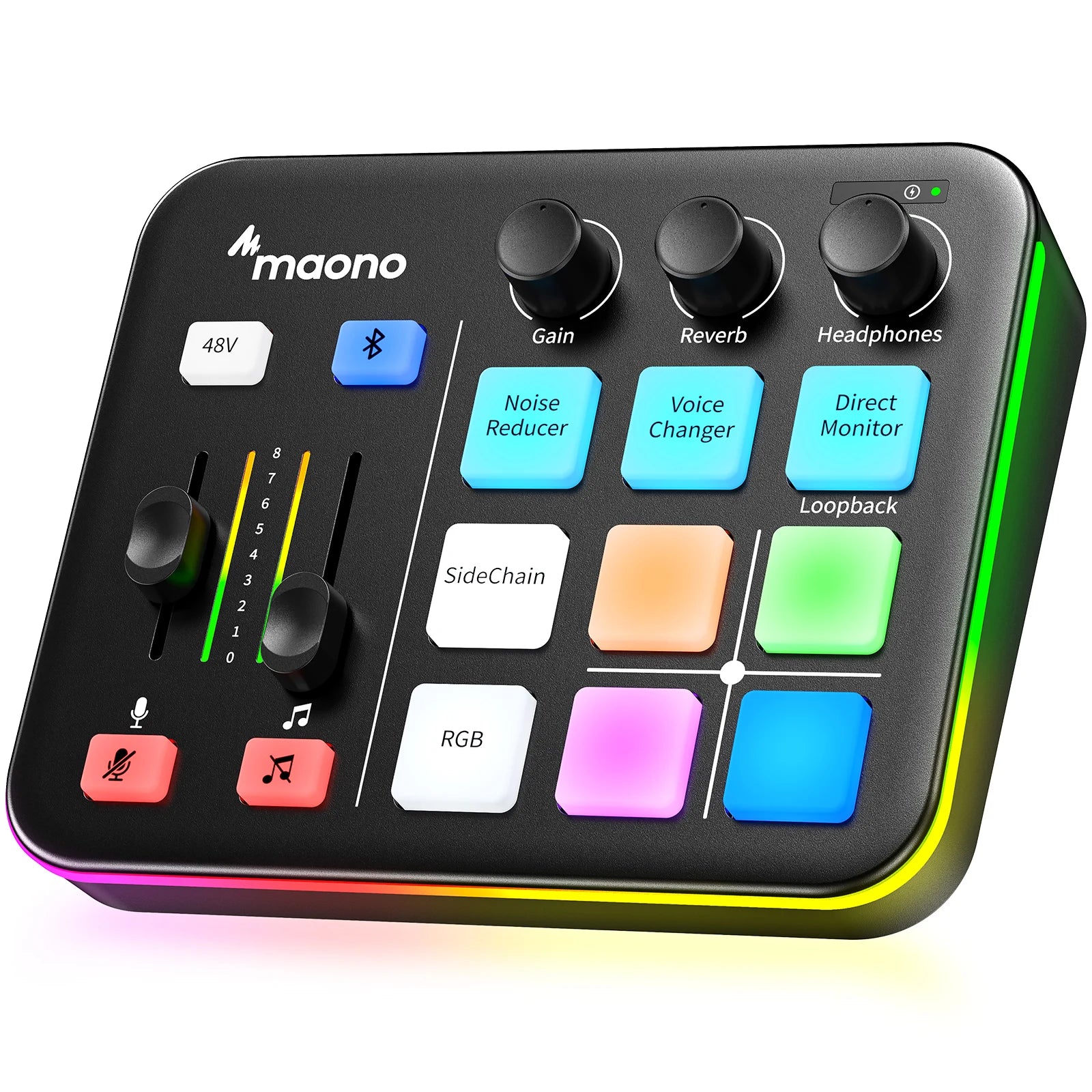 MAONO G1 NEO – RGB Gaming Audio Mixer
