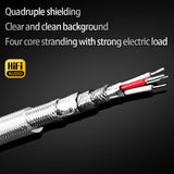 QED SilverShield | Cabo XLR HiFi Profissional