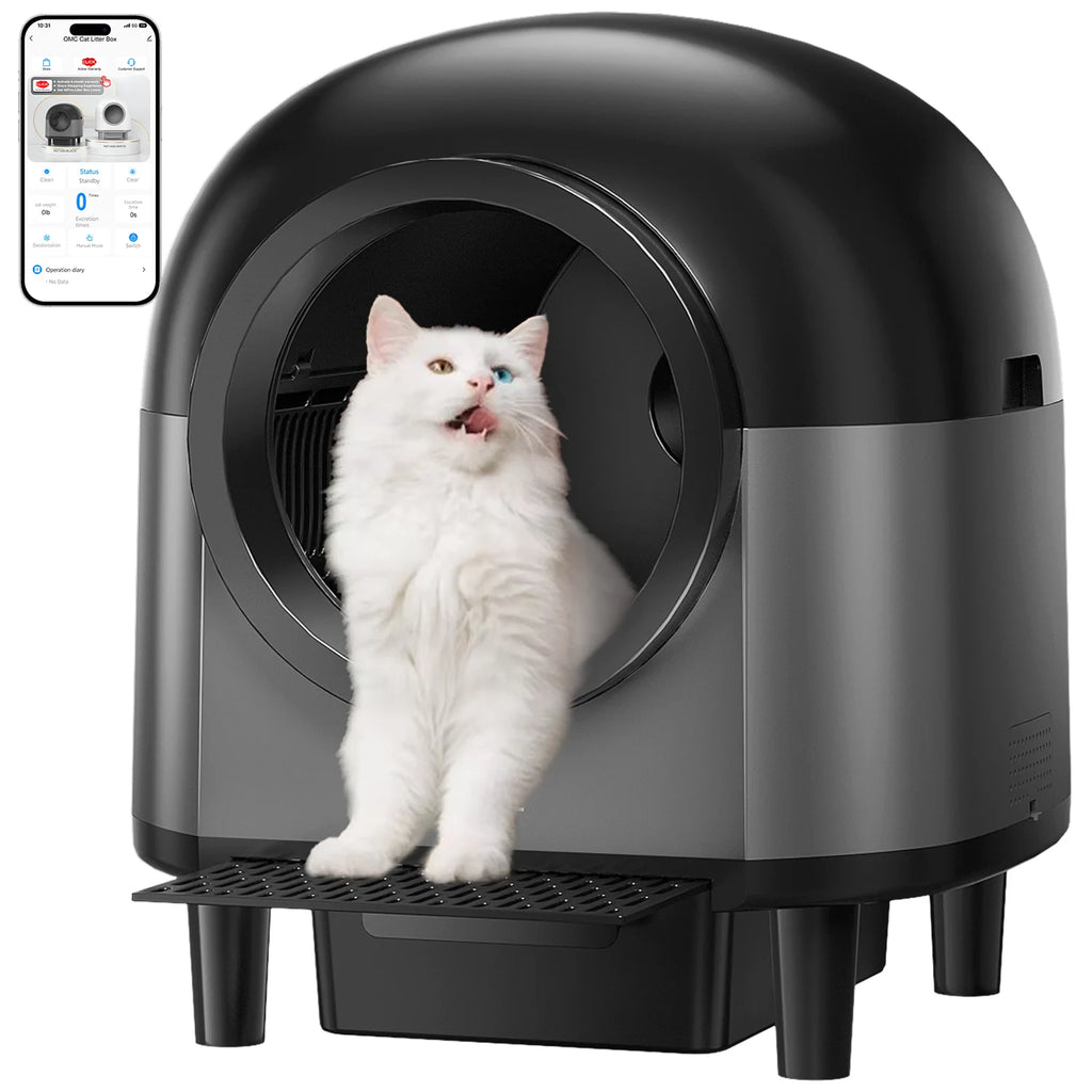 REDSASA CleanBox | Smart Self-Cleaning Cat Litter Box
