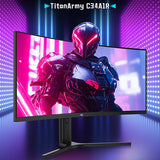 TITAN ARMY C34A1R | 34" 165Hz Curved WQHD Monitor