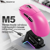 SMAILWOLF M5 | Tri-Mode RGB Wireless Gaming Mouse