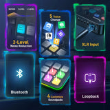 MAONO G1 NEO – RGB Gaming Audio Mixer