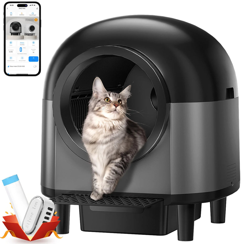 REDSASA CleanBox | Smart Self-Cleaning Cat Litter Box