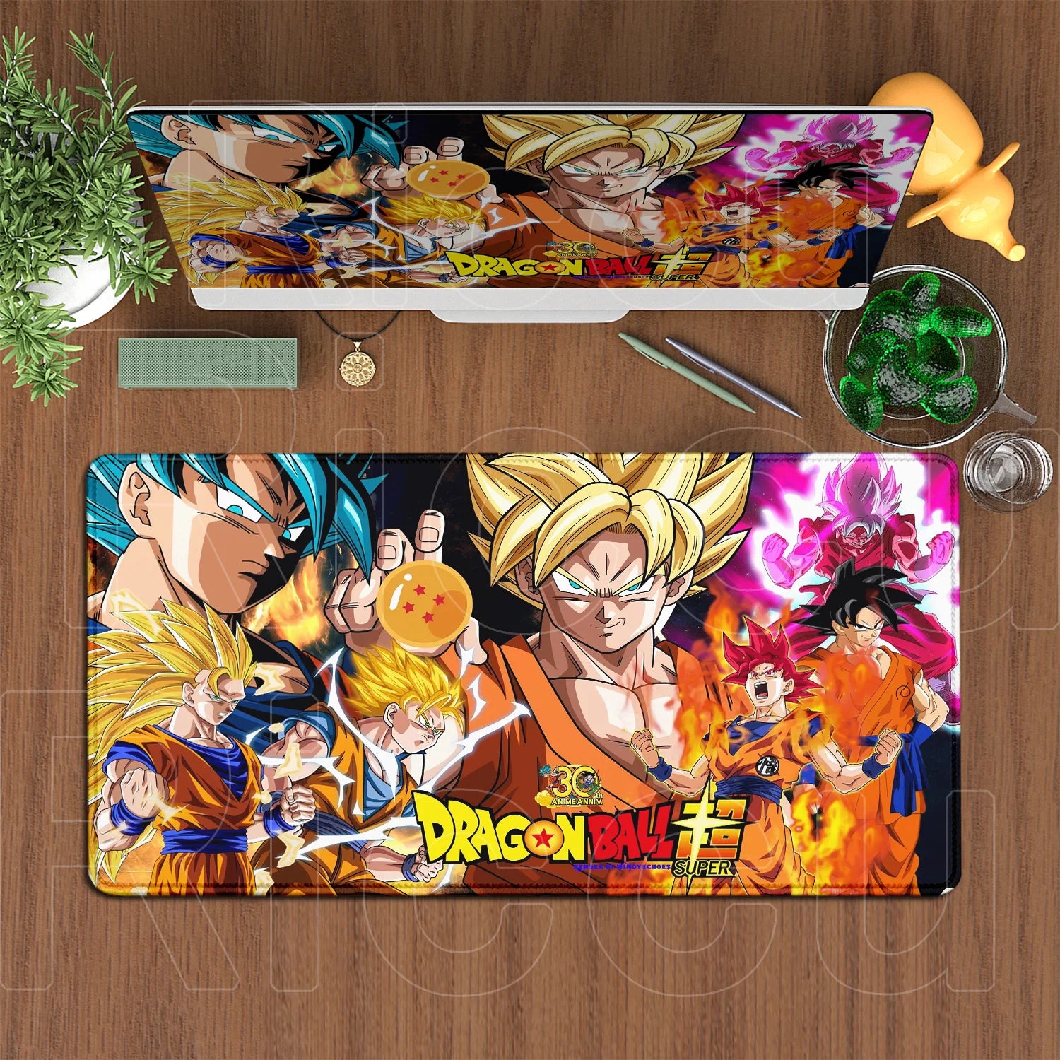 GokuForce XXL | Oversized Anime Gaming Deskmat