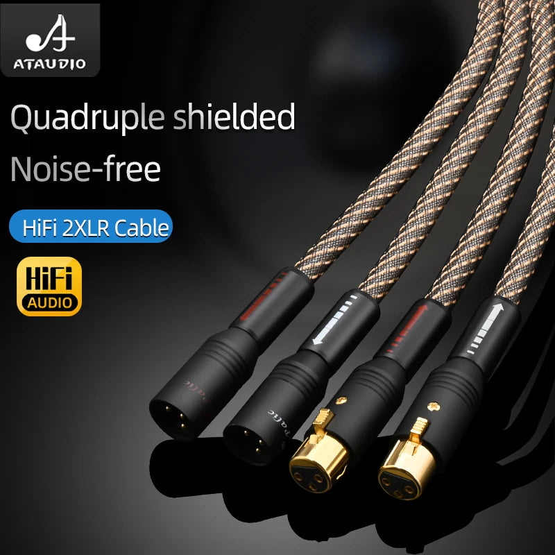QED SilverShield | Cabo XLR HiFi Profissional
