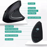 ErgoLift | 2.4GHz Vertical Wireless Mouse