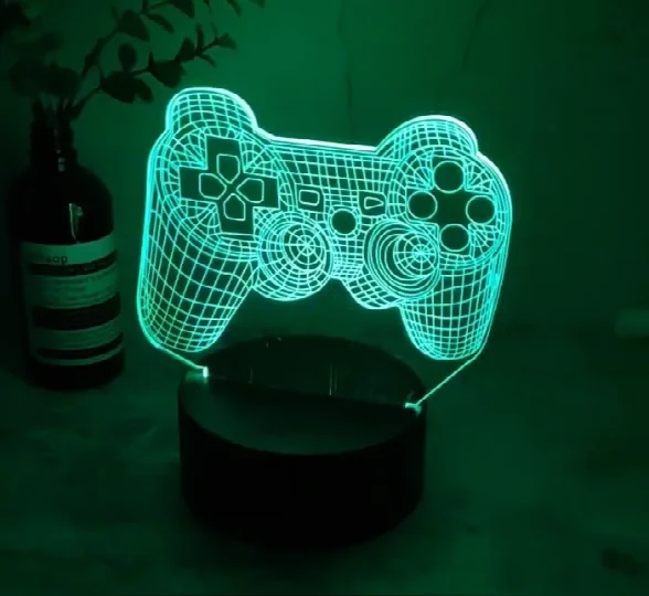 GamerAura™ 3D LED Lamp