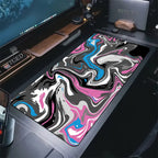 StrataPad XXL | Black & White Gaming Desk Mat