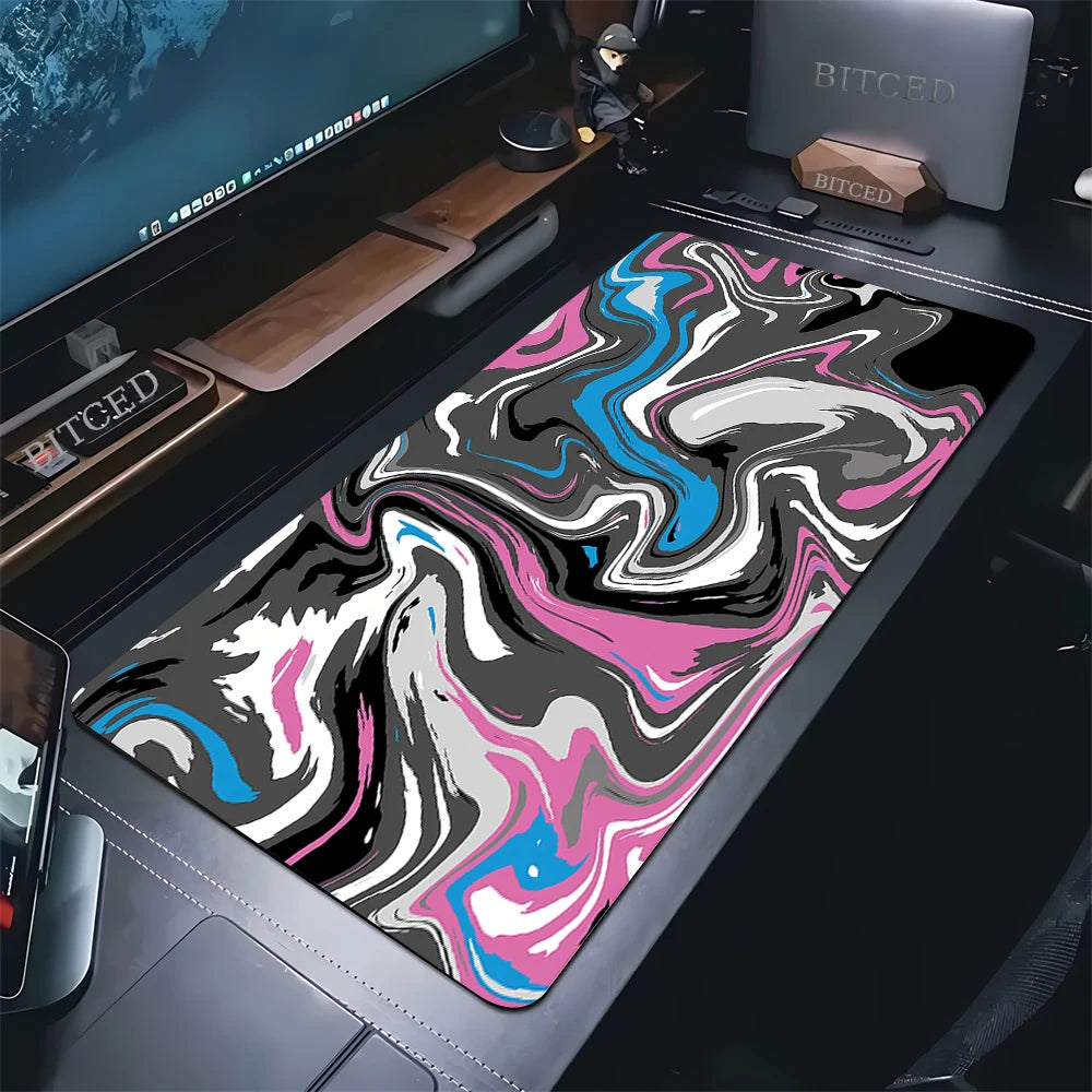 StrataPad XXL | Black & White Gaming Desk Mat