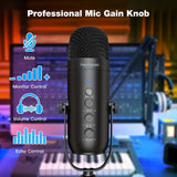 HAOMUREN ProCast | USB Studio Microphone Kit