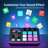 MAONO G1 NEO – RGB Gaming Audio Mixer