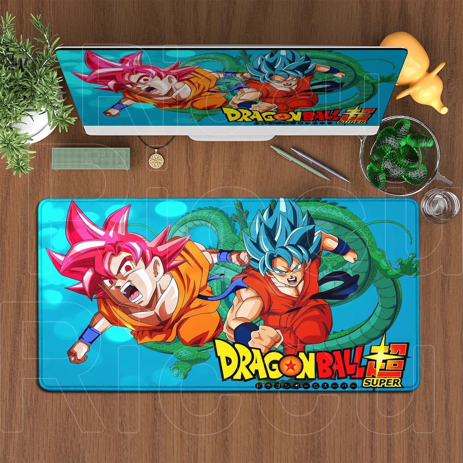 GokuForce XXL | Oversized Anime Gaming Deskmat
