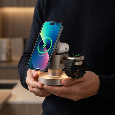 Auris Dock Pro™ 4-in-1 Magnetic Charging